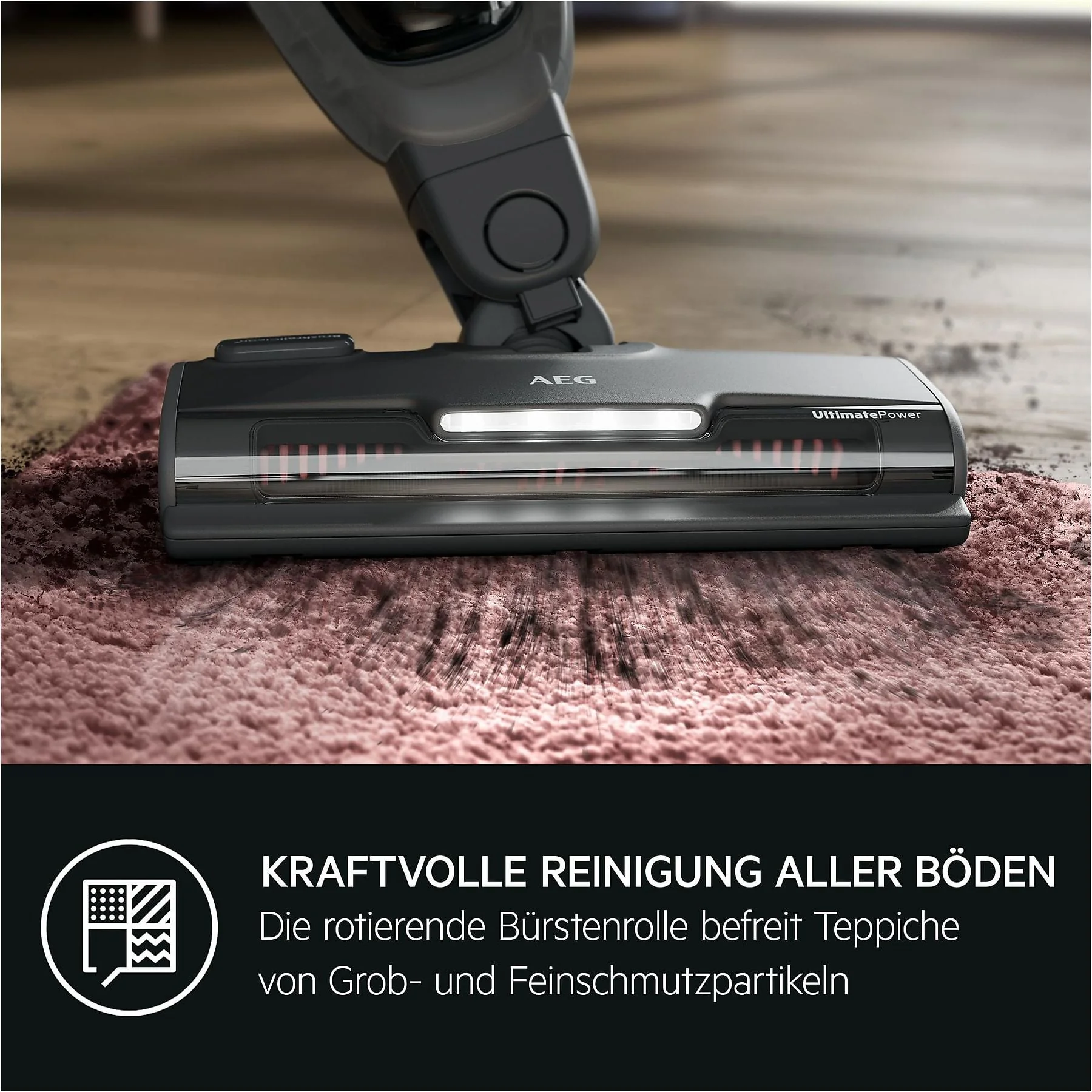 AEG CLEAN 5000 ÖKO AS52B21OKO Akku Stielsauger 130 Watt