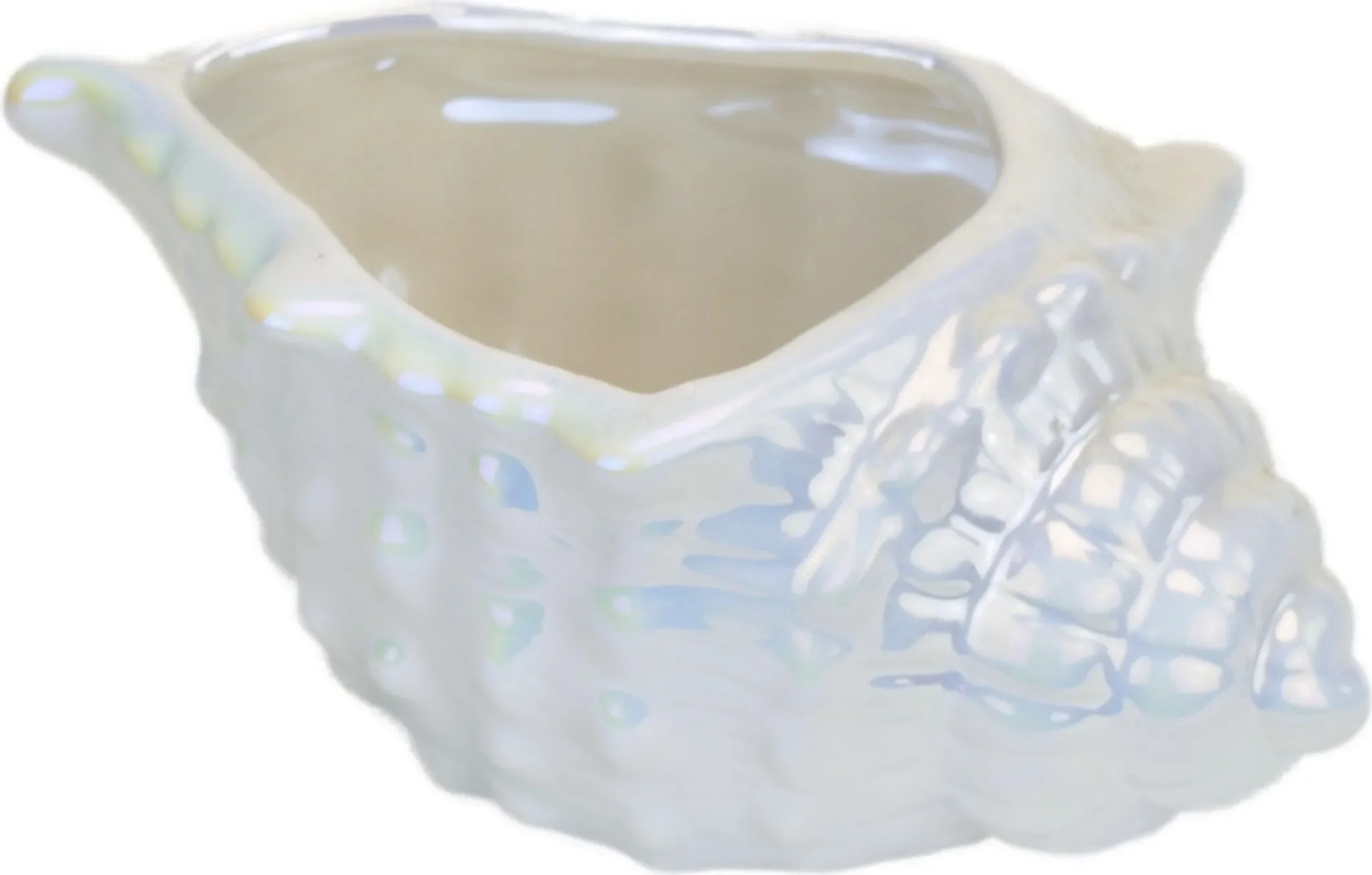 Keramikschale „Weiße Perle“ – 19 cm