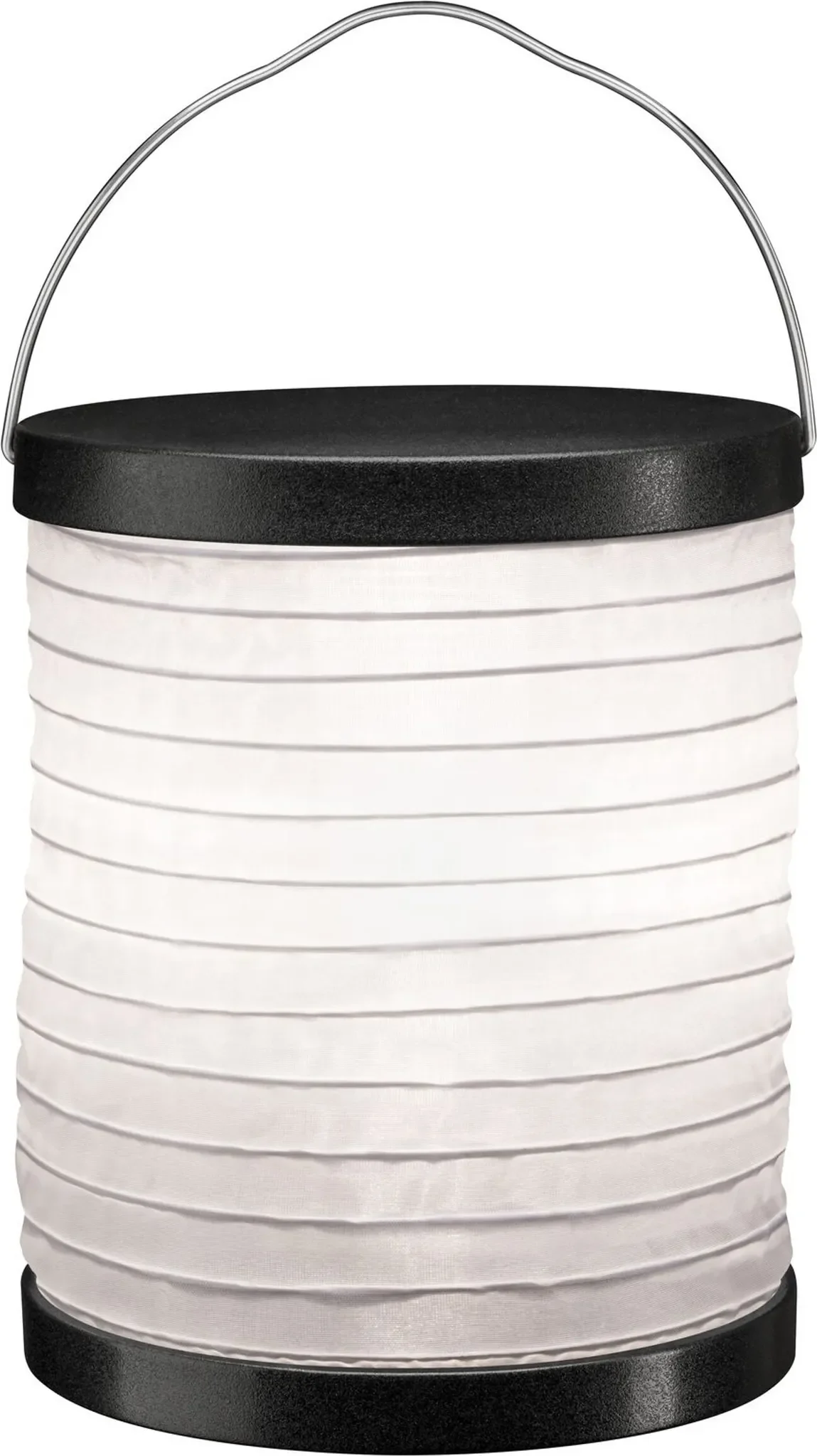 Outdoor Lampion Mobile – Akku-Leuchte für Außenbereich, weiß/anthrazit