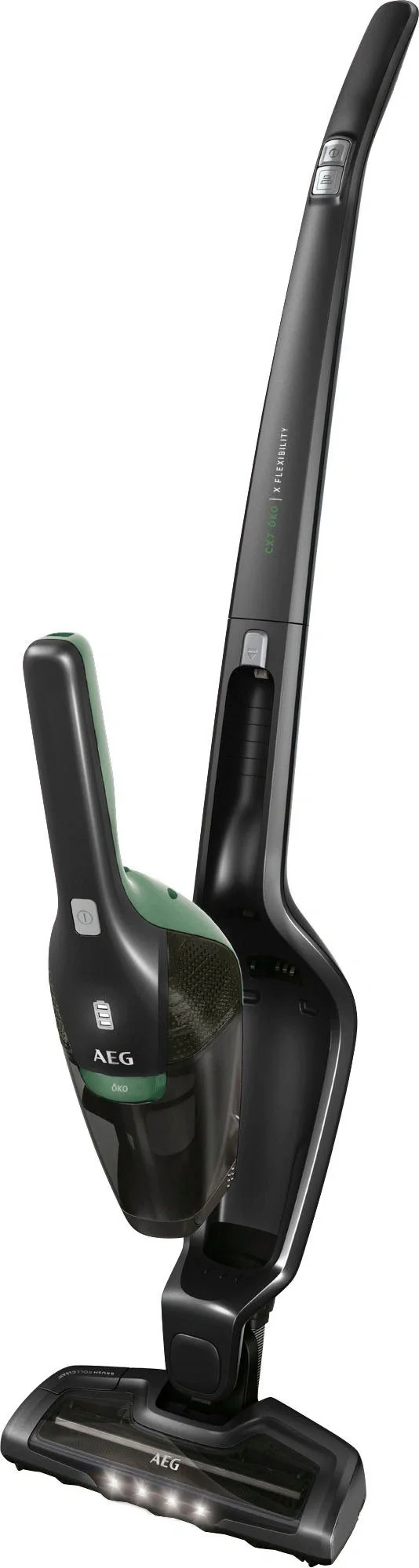 AEG CX7 2 45MÖ Akku Hand und Stielstaubsauger 2 in 1 beutellos