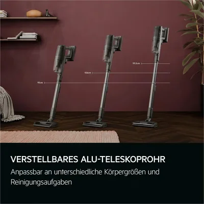 AEG AP83A25XNX Ultimate 8000 Akku Staubsauger für Tierhaare kabellos