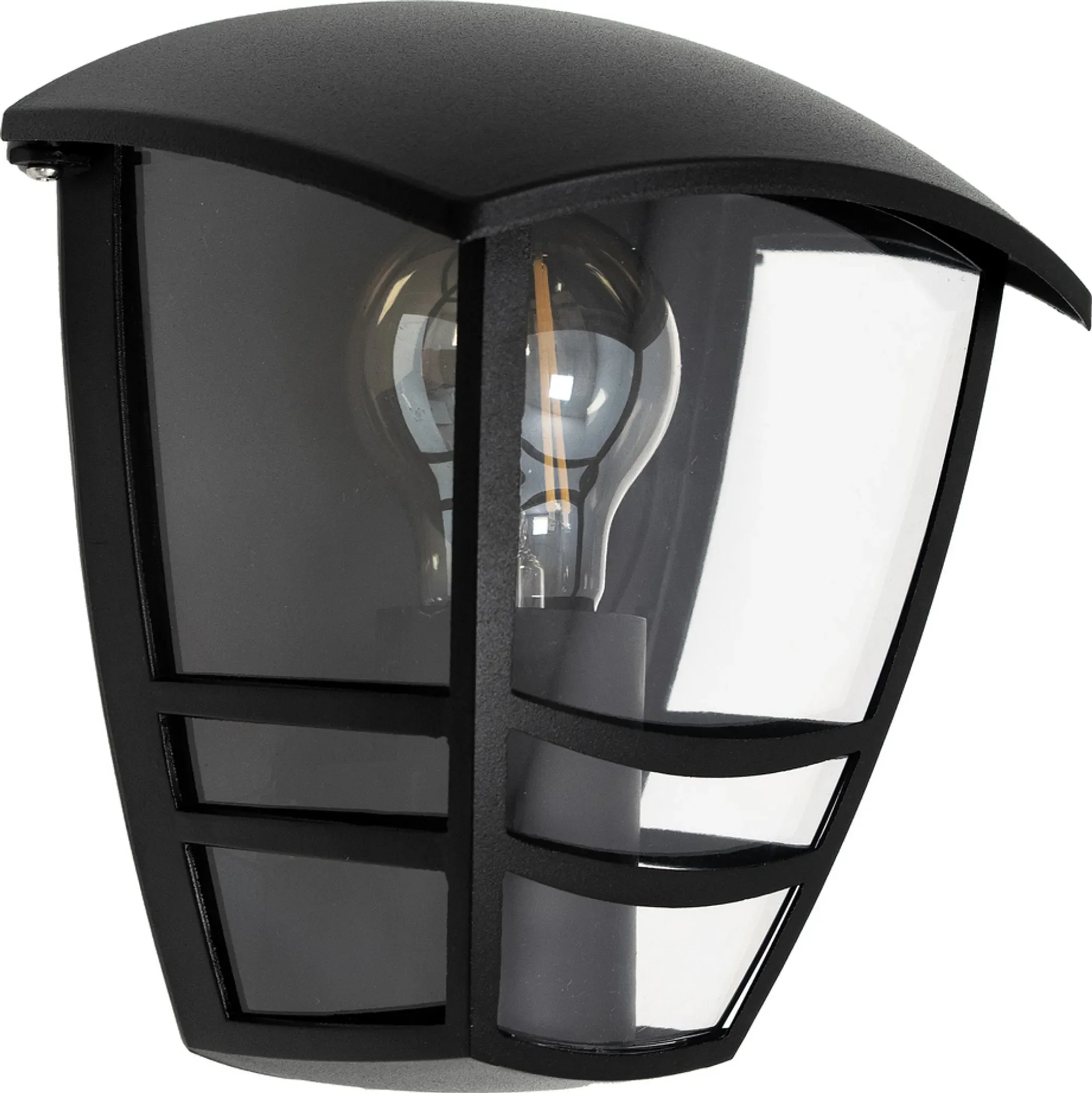 Außenwandleuchte für Fassade – Modell IMMA, schwarz