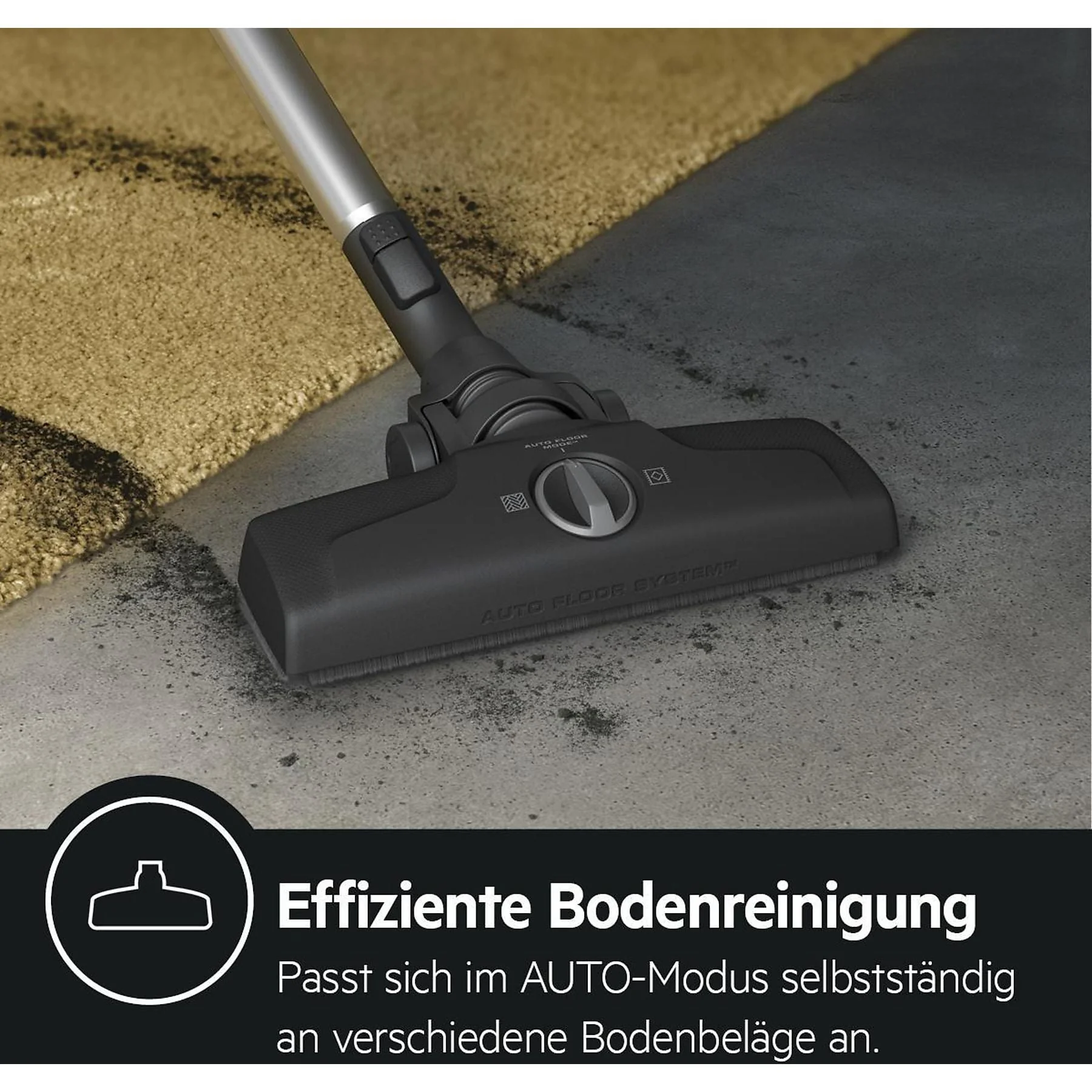 AEG AL 6 CI 2 ÖK Zylinder Staubsauger 550 Watt Black Recycled