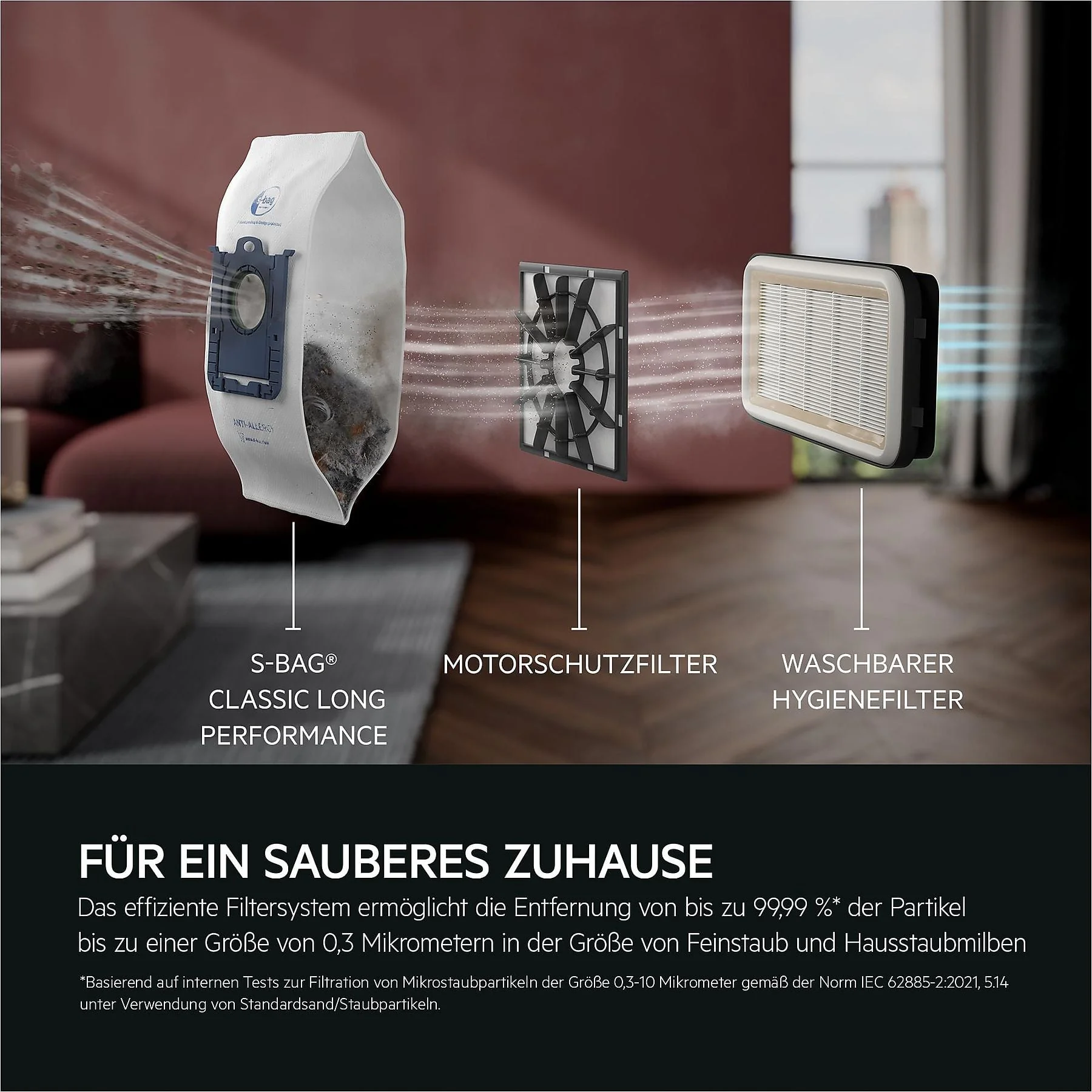 AEG AB 51 C 1 DB Bodenstaubsauger 750 Watt maximale Leistung