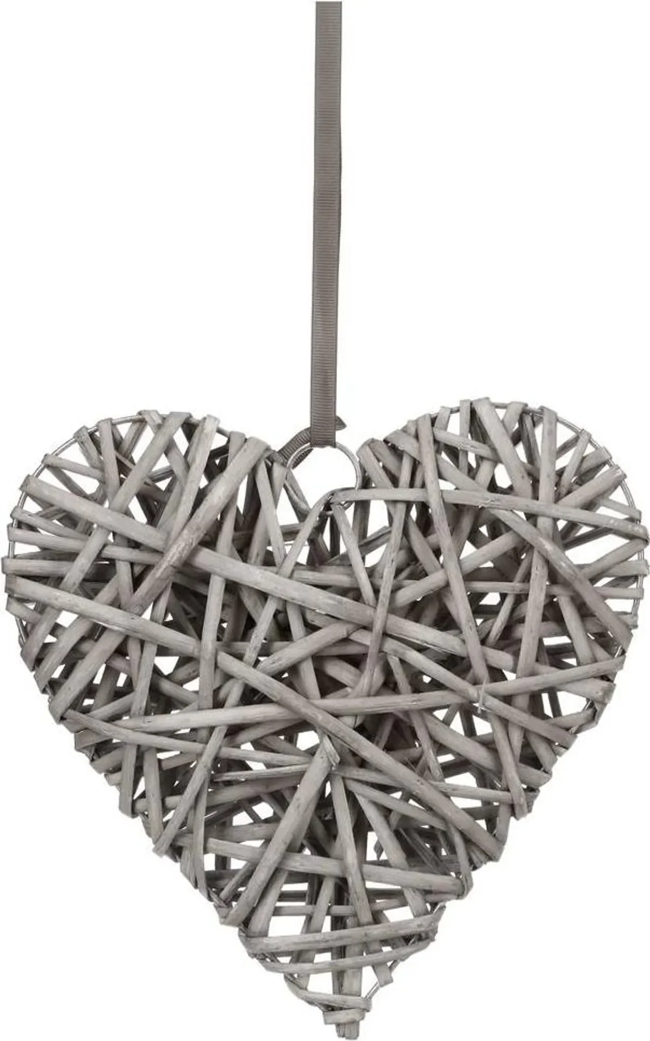 Wanddeko „Herz“ – Weide, Ø ca. 25 cm