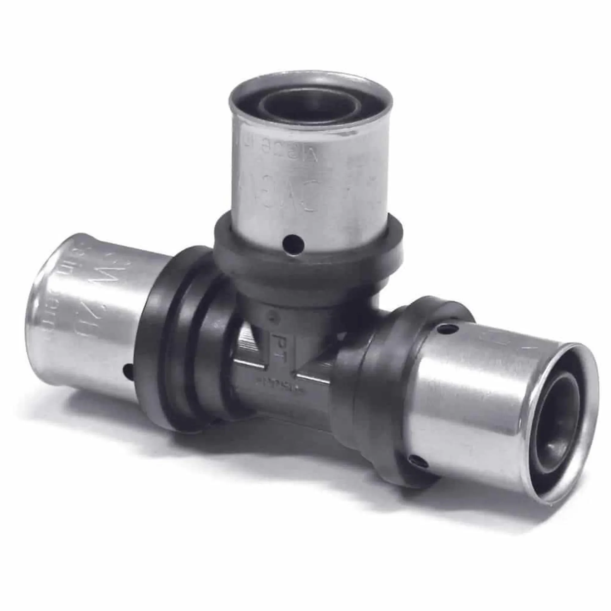 Pipetec Press-T-Stück PPSU 16 × 2 mm – allseitig gleich